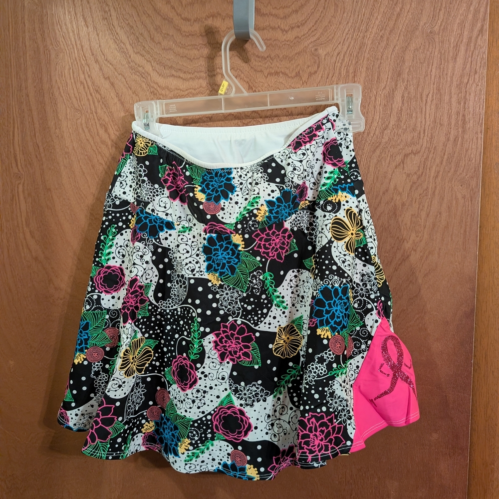 Colorful Floral Women's Skater Skirt